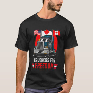 Camiseta Convoy de la Libertad de Bandera de Canadá 2022