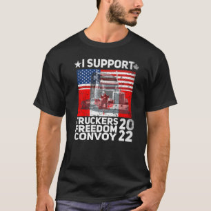 Camiseta Convoy de la Libertad de Bandera de Canadá 2022