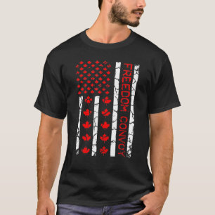Camiseta Convoy de Libertad 2022 apoya a camioneros canadie