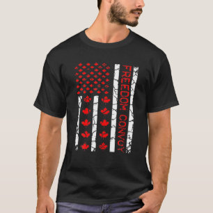 Camiseta Convoy de Libertad 2022 apoya a camioneros canadie