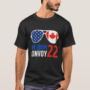 Camiseta Convoy de Libertad 2022 apoya a camioneros canadie