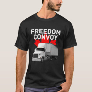 Camiseta Convoy de Libertad 2022 Apoya a Nuestros Camionero