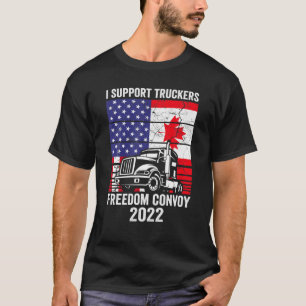 Camiseta Convoy de Libertad 2022, Apoyo A Camioneros, EEUU