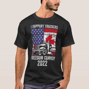 Camiseta Convoy de Libertad 2022 Apoyo a Canadá T