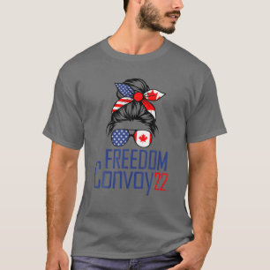 Camiseta Convoy de Libertad 2022 Apoyo a Canadá T