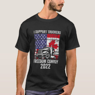 Camiseta Convoy de Libertad 2022 Apoyo a Canadá T