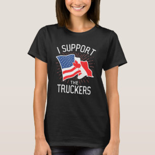 Camiseta Convoy de Libertad 2022 Apoyo Al Camionero Canadie