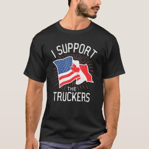 Camiseta Convoy de Libertad 2022 Apoyo Al Camionero Canadie