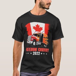 Camiseta Convoy de Libertad 2022 Camión de Camioneros de B