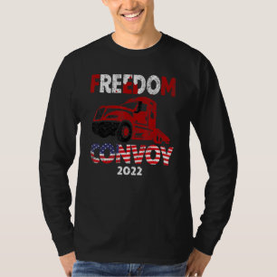 Camiseta Convoy de Libertad 2022 Camioneros Canadá American