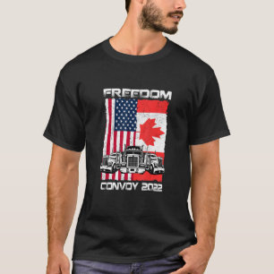 Camiseta Convoy de Libertad 2022 Camioneros Canadienses