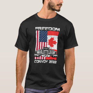 Camiseta Convoy de Libertad 2022 Camioneros Canadienses