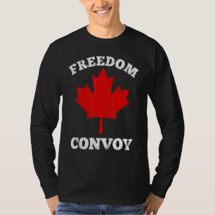 Camiseta Convoy de Libertad 2022 Gobierno de Camioneros Can
