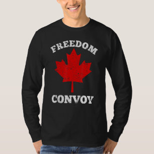 Camiseta Convoy de Libertad 2022 Gobierno de Camioneros Can