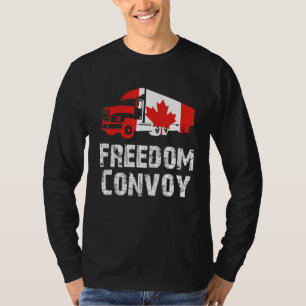 Camiseta Convoy de Libertad 2022 Para Bandera De Camioneros
