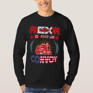Camiseta Convoy De Libertad 2022 Para Camioneros Estadounid