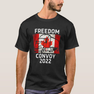 Camiseta Convoy de Libertad Bandera Canadá 2022 Para Todo C