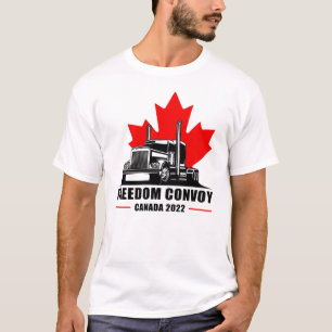 Camiseta Convoy de Libertad Camioneros Patriotas Estadounid