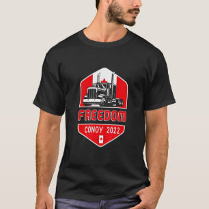 Camiseta Convoy De Libertad De Canadaflag Shield 2022 Para
