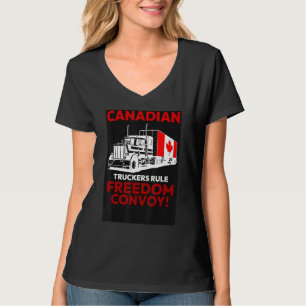 Camiseta Convoy de libre circulación de camiones de Canadá 