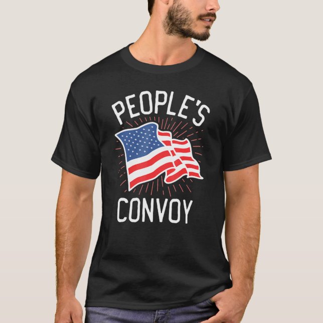 Camiseta Convoy Popular 2022 Me Identifico Como Cargo De Ca (Anverso)