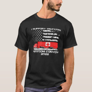 Camiseta Convoy por la libertad de Canadá 2022 apoya a un c