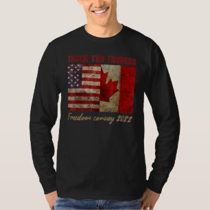 Camiseta Convoy por la libertad de Canadá 2022 apoya a un c