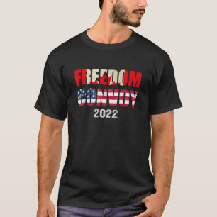 Camiseta Convoy por la libertad de Canadá 2022 apoya a un c