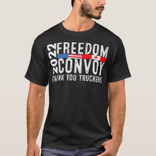 Camiseta Convoy por la Libertad de Canadá 2022 Camioneros c