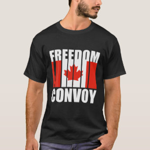 Camiseta Convoy por la libertad de la bandera de Canadá 202