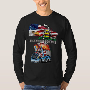 Camiseta Convoy por la libertad de los camioneros estadouni