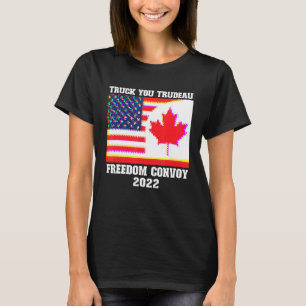 Camiseta Convoy por la libertad de Trudeau 2022