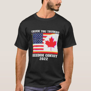 Camiseta Convoy por la libertad de Trudeau 2022