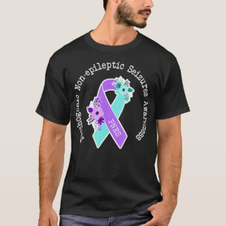 Camiseta Convulsiones psicogénicas no epilépticas PNES Purp