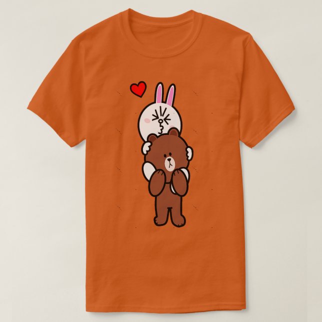 Camiseta Cony de oso marrón me lleva a casa mi amor (Diseño del anverso)