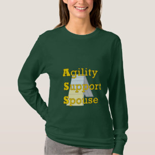 Camiseta Cónyuge 1 de la ayuda de la agilidad