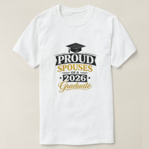 Camiseta Cónyuges Orgullosos de un Graduado de 2026