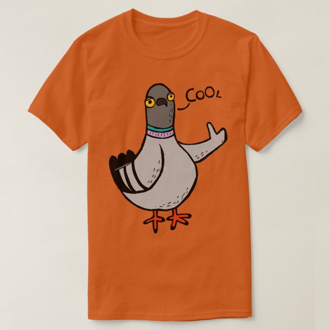 Camiseta Coo Guay Pigeon (Diseño del anverso)