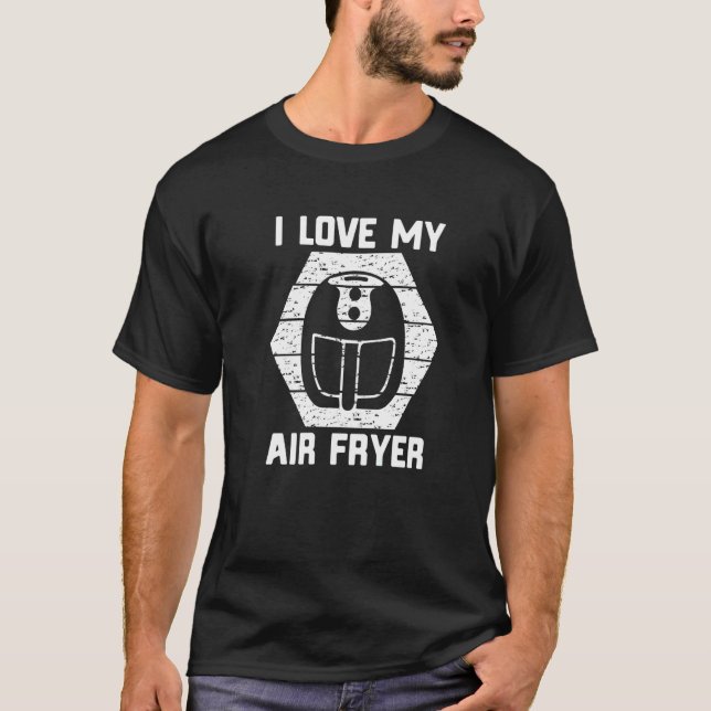 Camiseta Cook de Cocina de Carbón bajo Cita Me Encanta Mi F (Anverso)