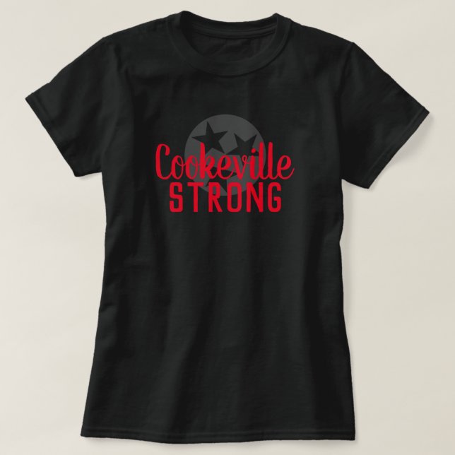 CAMISETA COOKEVILLE TENNESSEE FUERTE | (Diseño del anverso)