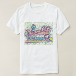 Camiseta Cookeville, TN Cream City Neon Rótulo acuarela