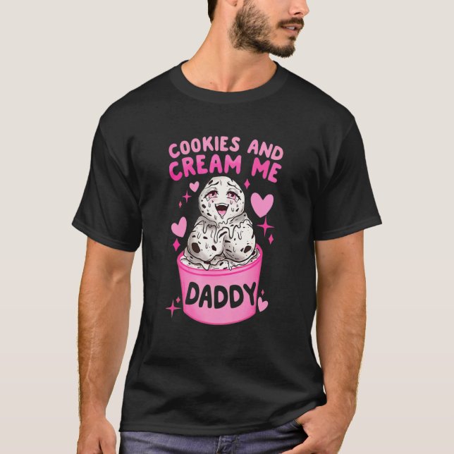 Camiseta Cooki y cream me Daddy's Day Family Matc (Anverso)
