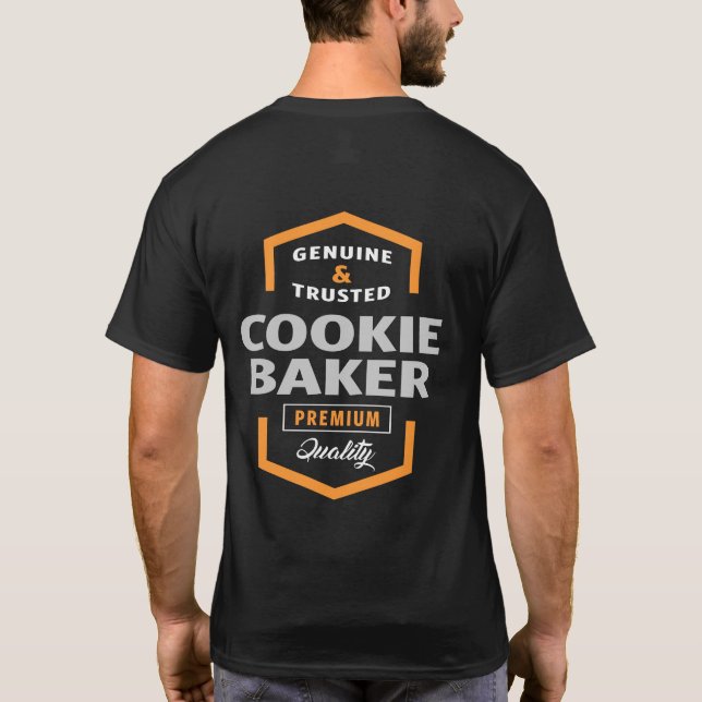 Camiseta Cookie Baker | Ideas de regalo (Reverso)