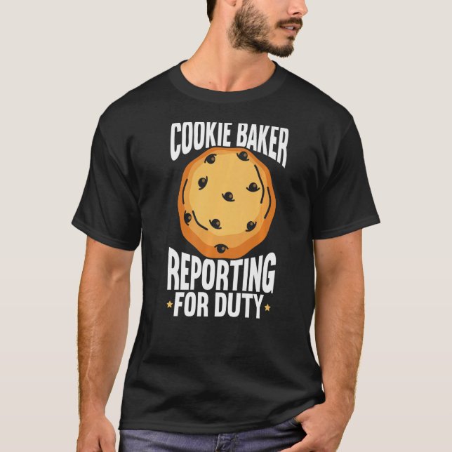 Camiseta Cookie Baking Baker 8 (Anverso)