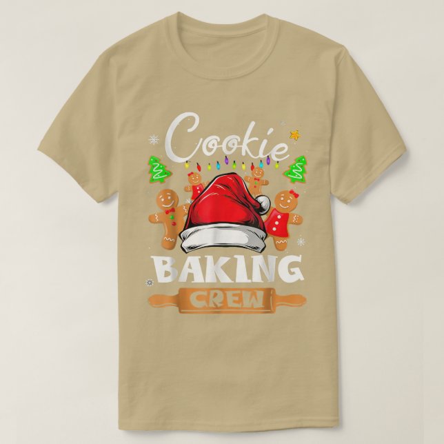 Camiseta Cookie baking crew 1015 (Diseño del anverso)