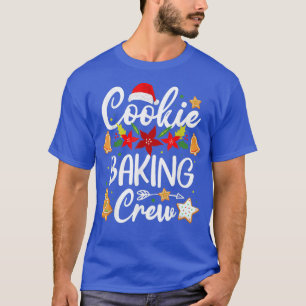 Camiseta Cookie Baking Crew Christmas Santa Family Gingerbr