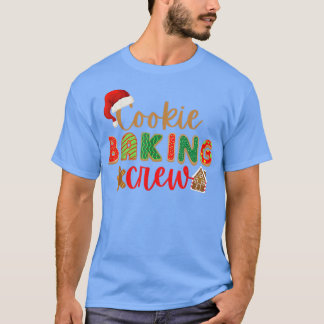 Camiseta Cookie Baking Crew Gingerbread Christmas Costume p