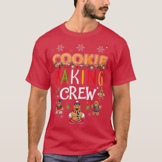 Camiseta Cookie Baking Crew Navidades Gingerbread Mateo