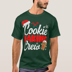Camiseta Cookie Baking Crews Xmas Baker Food Lover Navidad