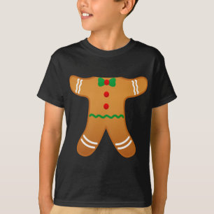 Camiseta Cookie Baking Holiday Gingerbread disfraz de hombr